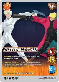 Inevitable Clash - Challenger Series: Cowboy Bebop and Trigun Stampede - UniVersus card