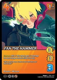 Fan the Hammer - Challenger Series: Cowboy Bebop and Trigun Stampede - UniVersus card