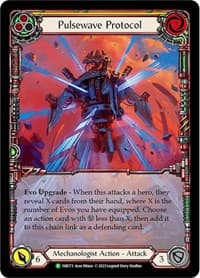Pulsewave Protocol - FAB173 - Flesh and Blood: Promo Cards - Flesh and Blood TCG card