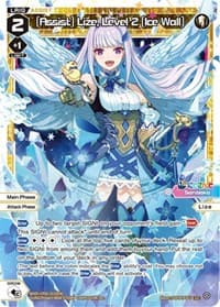 [Assist] Lize, Level 2 [Ice Wall] - Collab Booster: Nijisanji Diva - WIXOSS card