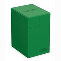 Flip 'n' Tray XenoSkin Monocolor - Green (Holds 133+) - Ultimate Guard Deck Boxes - Deck Boxes card