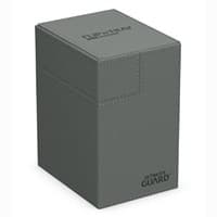 Flip 'n' Tray XenoSkin Monocolor - Grey (Holds 133+) - Ultimate Guard Deck Boxes - Deck Boxes card