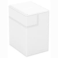 Flip 'n' Tray XenoSkin Monocolor - White (Holds 133+) - Ultimate Guard Deck Boxes - Deck Boxes card