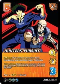 Hunters' Pursuit - Challenger Series: Cowboy Bebop and Trigun Stampede - UniVersus card