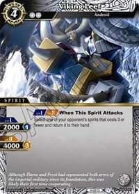 Viking Leef - Savior of Chaos - Battle Spirits Saga card
