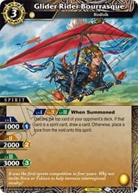 Glider Rider Bourrasque - Savior of Chaos - Battle Spirits Saga card