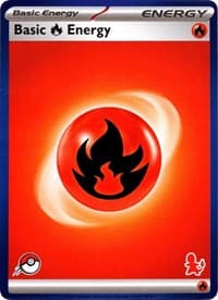 Basic Fire Energy (Blue Border) - My First Battle - Pokemon card