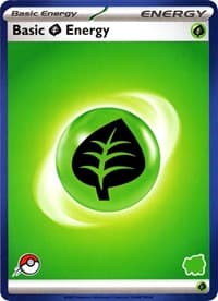 Basic Grass Energy (Blue Border) - My First Battle - Pokemon card