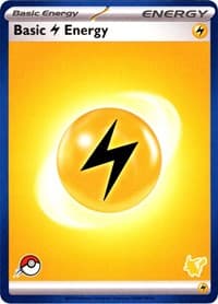 Basic Lightning Energy (Blue Border) - My First Battle - Pokemon card