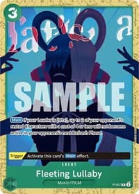 Fleeting Lullaby (Starter Deck 11: Uta Deck Battle) - One Piece Promotion Cards - One Piece Card Game card