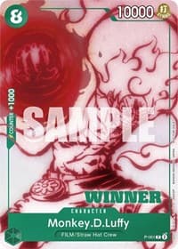 Monkey.D.Luffy (Starter Deck 11: Uta Deck Battle) [Winner] - One Piece Promotion Cards - One Piece Card Game card
