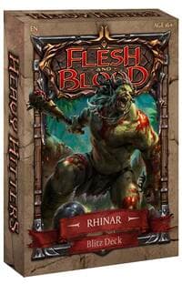 Heavy Hitters Blitz Deck - Rhinar - Blitz Deck: Heavy Hitters - Rhinar - Flesh and Blood TCG card