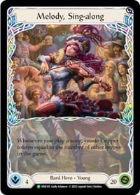 Melody, Sing-along - HER103 - Flesh and Blood: Promo Cards - Flesh and Blood TCG card