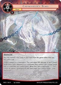 Chevaleresse's Tears - Masterpiece "Pilgrim-Memories" - Force of Will card