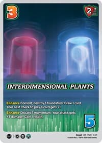 Interdimensional Plants - Challenger Series: Cowboy Bebop and Trigun Stampede - UniVersus card
