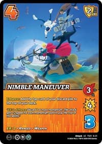 Nimble Maneuver - Challenger Series: Cowboy Bebop and Trigun Stampede - UniVersus card