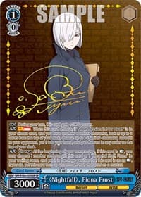 "Nightfall", Fiona Frost (SP) - SPY x FAMILY - Weiss Schwarz card