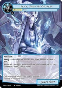 Fiola, Spirit of Oblivion - Masterpiece "Pilgrim-Memories" - Force of Will card