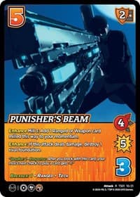 Punisher's Beam - Challenger Series: Cowboy Bebop and Trigun Stampede - UniVersus card