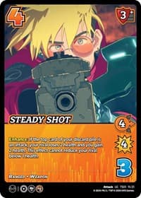 Steady Shot - Challenger Series: Cowboy Bebop and Trigun Stampede - UniVersus card