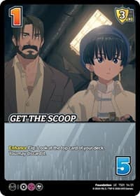 Get The Scoop - Challenger Series: Cowboy Bebop and Trigun Stampede - UniVersus card