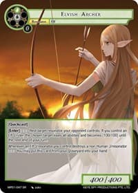 Elvish Archer - Masterpiece "Pilgrim-Memories" - Force of Will card