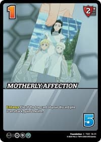 Motherly Affection - Challenger Series: Cowboy Bebop and Trigun Stampede - UniVersus card