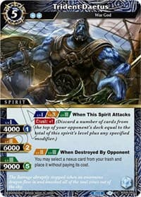 Trident Daetus - Savior of Chaos - Battle Spirits Saga card