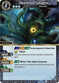Sharktree Fukahtu - Savior of Chaos - Battle Spirits Saga card