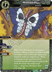 Mothpede - Savior of Chaos - Battle Spirits Saga card