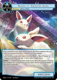 Keeper of Treasury Items - Masterpiece "Pilgrim-Memories" - Force of Will card