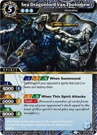 Sea Dragonlord Van Tholomew - Savior of Chaos - Battle Spirits Saga card
