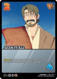 Seen It All - Challenger Series: Cowboy Bebop and Trigun Stampede - UniVersus card