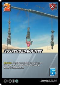 Suspended Bounty - Challenger Series: Cowboy Bebop and Trigun Stampede - UniVersus card