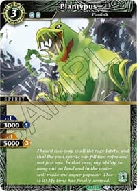 Plantypus - Savior of Chaos - Battle Spirits Saga card