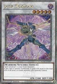 Junk Warrior (Quarter Century Secret Rare) - Maze of Millennia - YuGiOh card