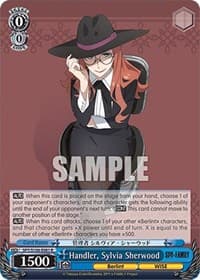 Handler, Sylvia Sherwood - SPY x FAMILY - Weiss Schwarz card