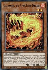 Salamandra, the Flying Flame Dragon - Maze of Millennia - YuGiOh card