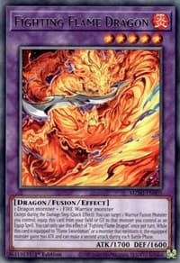 Fighting Flame Dragon - Maze of Millennia - YuGiOh card