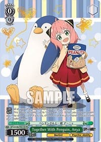 Together With Penguin, Anya (Meister) - SPY x FAMILY - Weiss Schwarz card