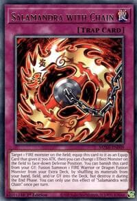 Salamandra with Chain - Maze of Millennia - YuGiOh card