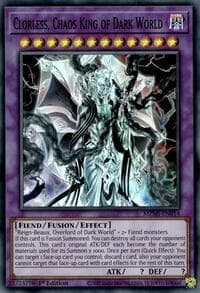 Clorless, Chaos King of Dark World - Maze of Millennia - YuGiOh card