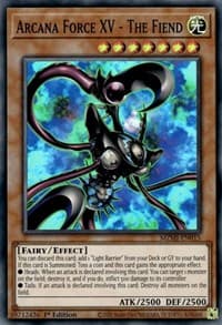 Arcana Force XV - The Fiend - Maze of Millennia - YuGiOh card