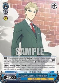 Stylish Agent, "Twilight" (SR) - SPY x FAMILY - Weiss Schwarz card