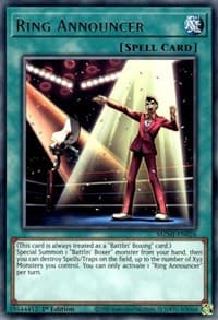 Ring Announcer - Maze of Millennia - YuGiOh card