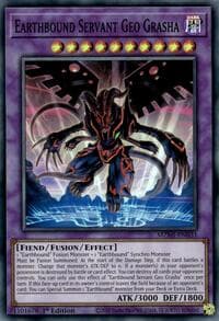 Earthbound Servant Geo Grasha - Maze of Millennia - YuGiOh card