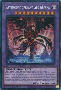 Earthbound Servant Geo Grasha (CR) - Maze of Millennia - YuGiOh card