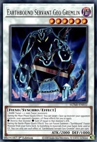 Earthbound Servant Geo Gremlin - Maze of Millennia - YuGiOh card