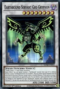 Earthbound Servant Geo Gryphon - Maze of Millennia - YuGiOh card