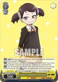 Daughter of the Blackbell Family, Becky Blackbell (SR) - SPY x FAMILY - Weiss Schwarz card